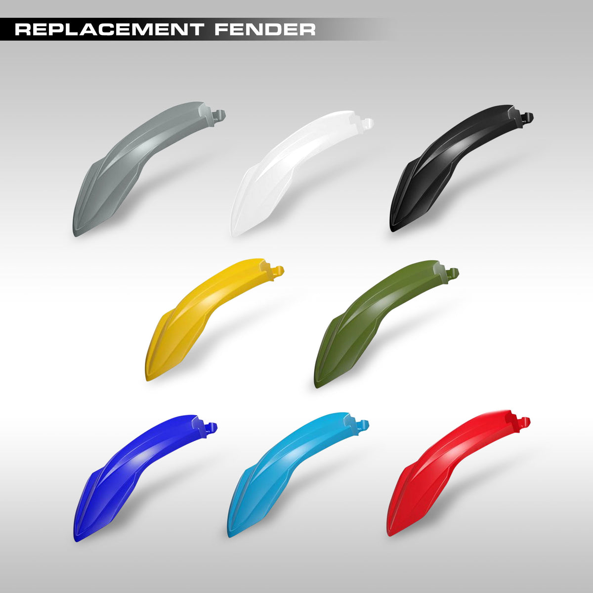 RTECH - REVOLUTION HIGH FRONT FENDER - YAMAHA TENERE 700