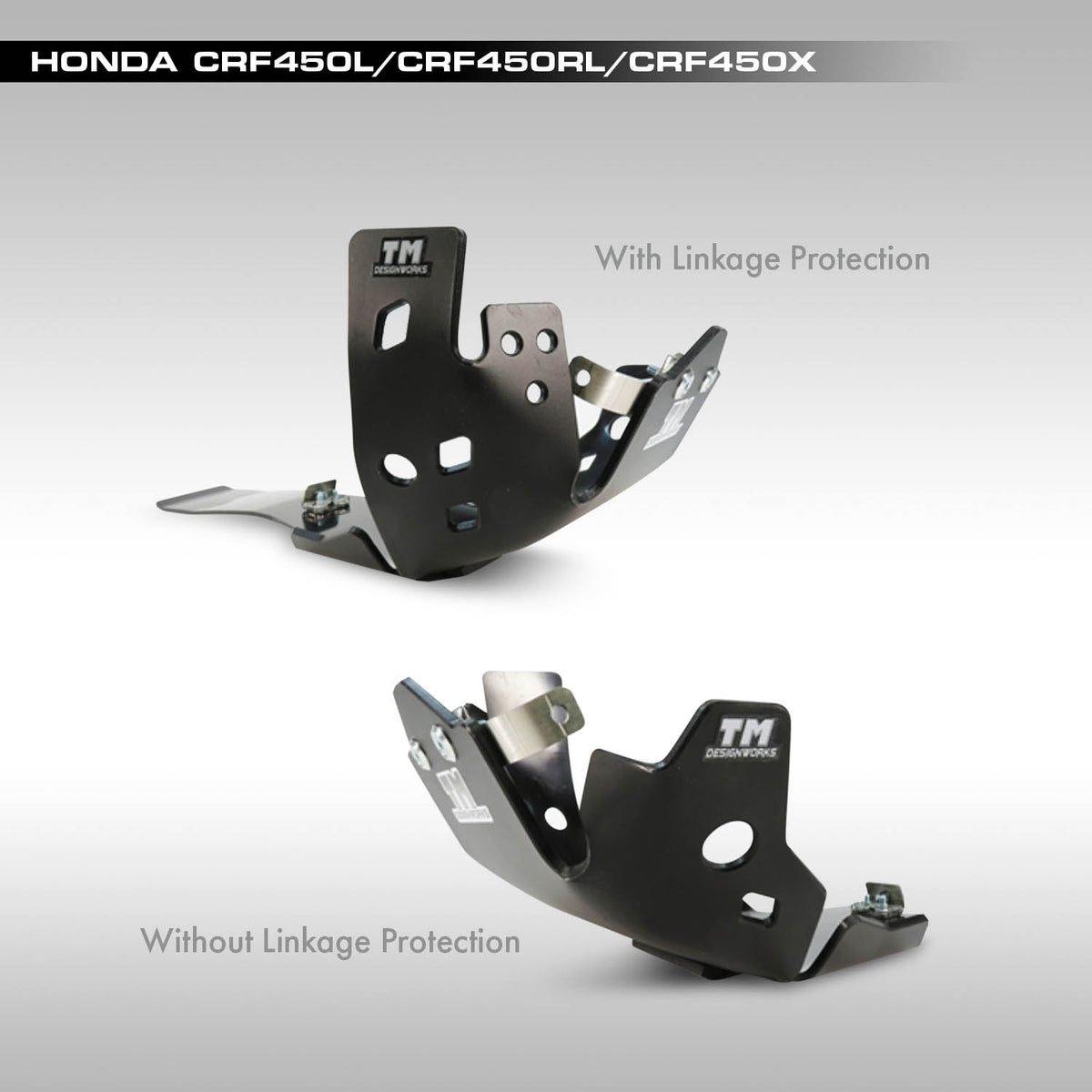 TM DESIGNWORKS - FULL COVERAGE SKID PLATE - CRF450L / RL, CRF450X / RX