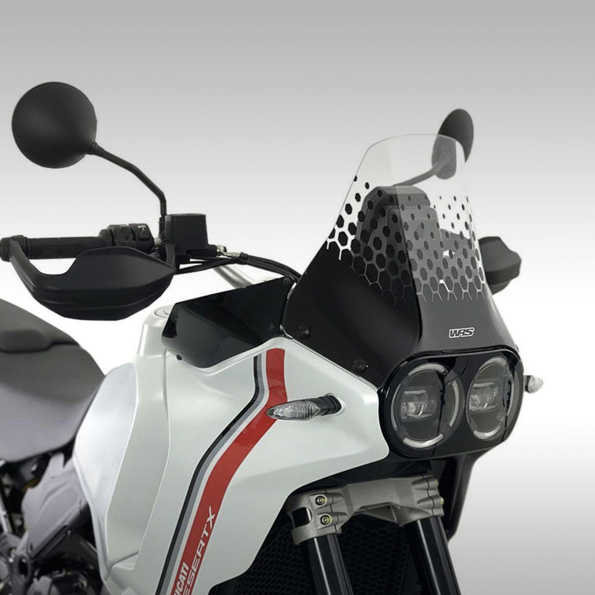 WRS - DUCATI DESERTX ENDURO WINDSCREEN