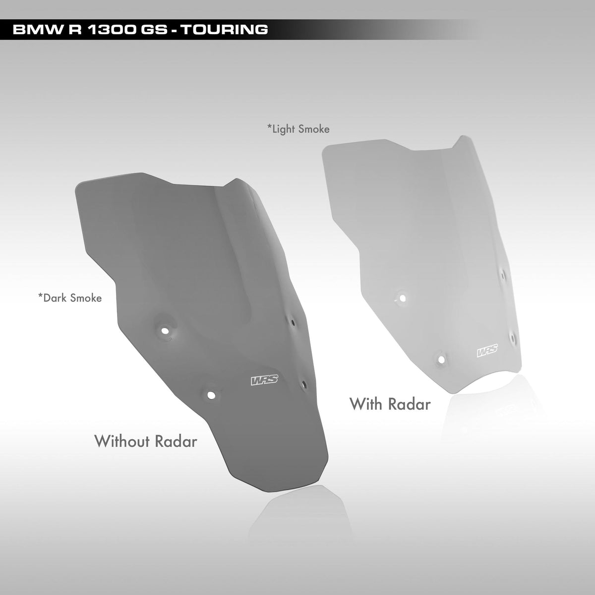 WRS - BMW R 1300 GS TOURING WINDSCREEN