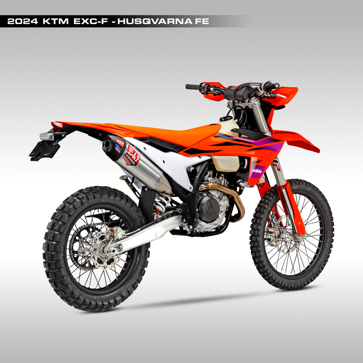 YOSHIMURA - RS-12 SLIP-ON - 2024 KTM EXC-F &amp; HUSQVARNA FE