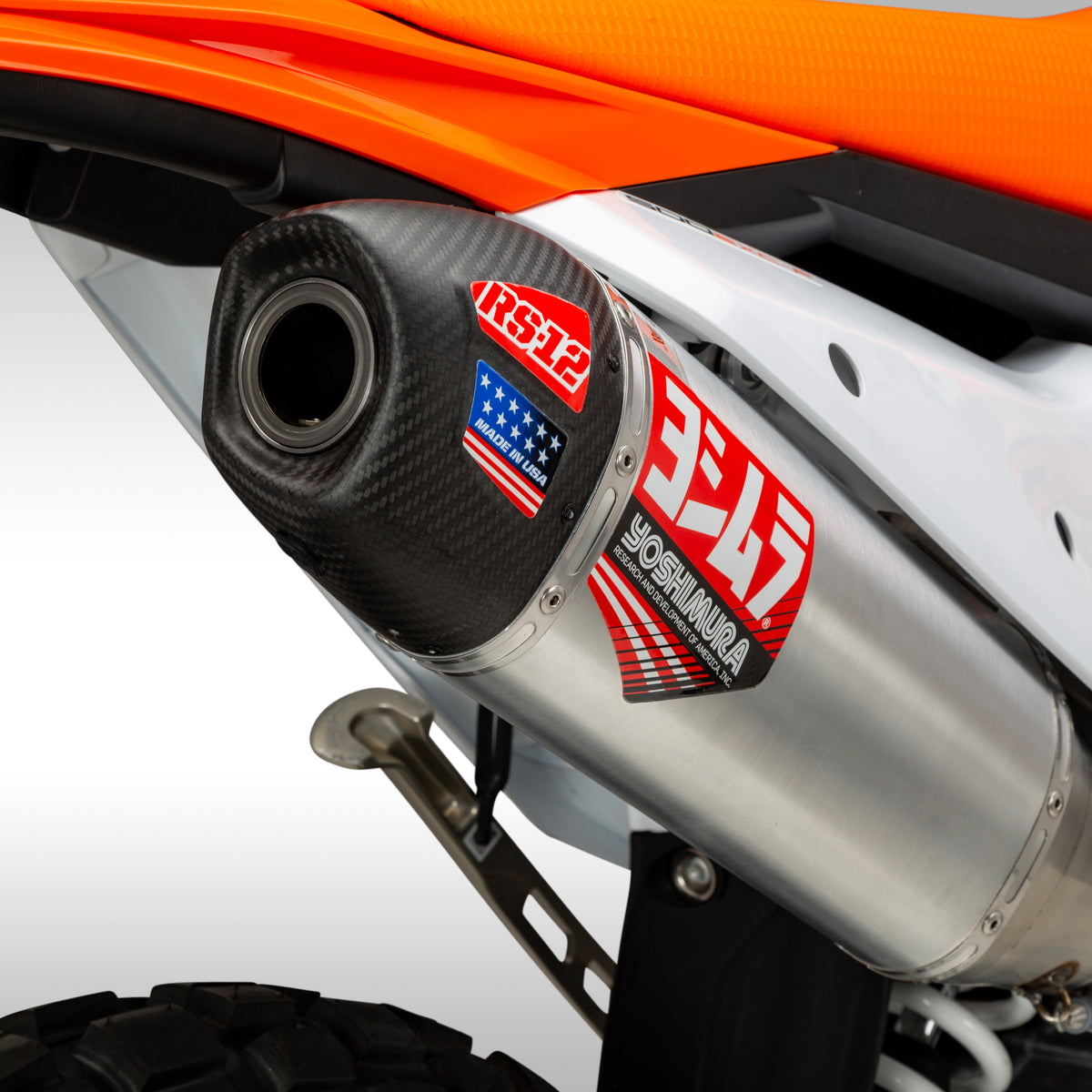 YOSHIMURA - RS-12 SLIP-ON - 2024 KTM EXC-F &amp; HUSQVARNA FE