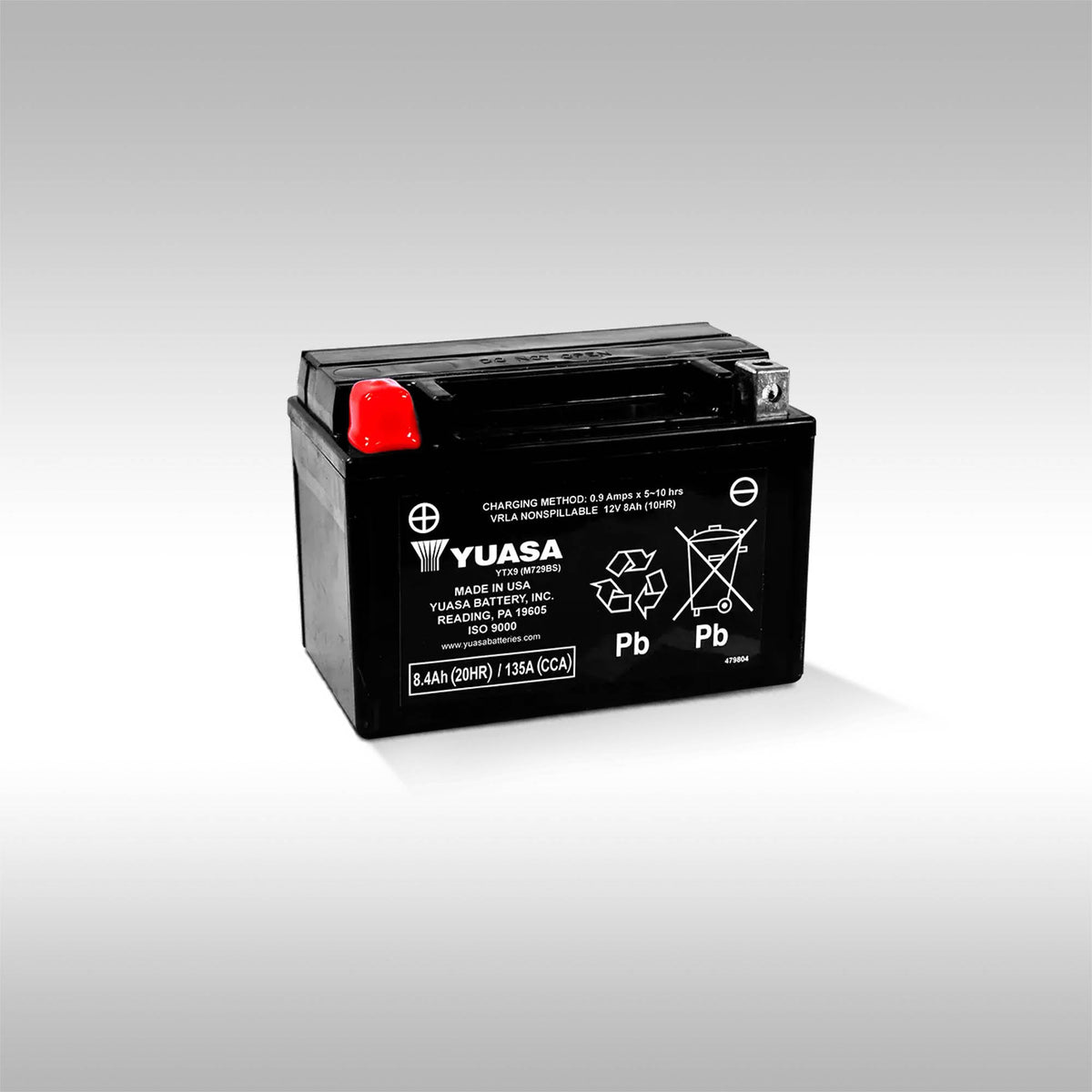 YUASA - YTX9 AGM MAINTENANCE FREE BATTERY