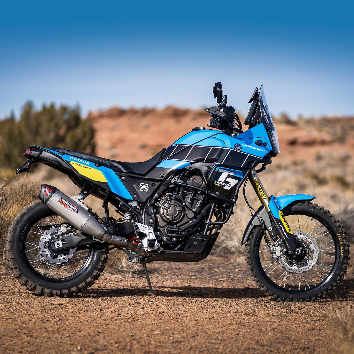 2019 - 2024 YAMAHA TENERE 700 - LAZER BLUE / BLACK - GRAPHICS KIT