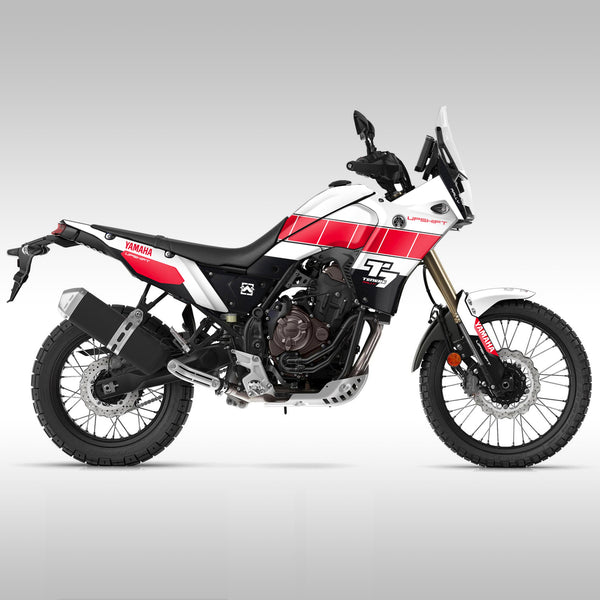 2019 - 2024 YAMAHA TENERE 700 - LAZER RED / WHITE - GRAPHICS KIT - TMBR ...