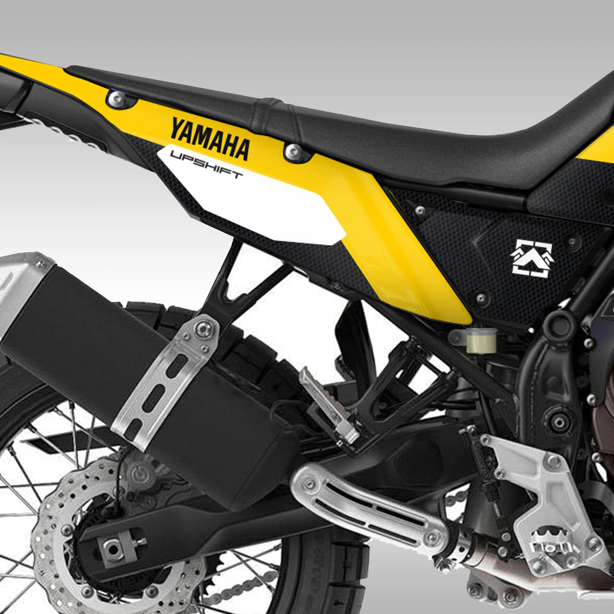 2019 - 2024 YAMAHA TENERE 700 - LAZER YELLOW / BLACK - GRAPHICS KIT