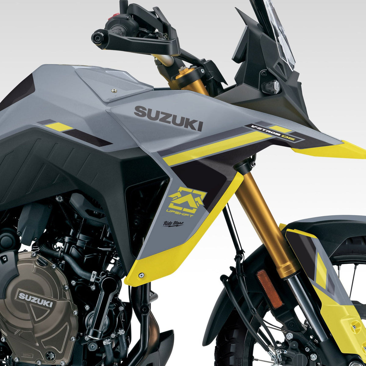 2023 - 2024 SUZUKI V-STROM 800DE GRAPHICS KIT - GRAY