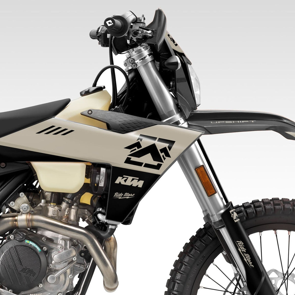 2023 - 2024 KTM EXC XC, XC-F GRAPHICS KIT - BASELINE SAND