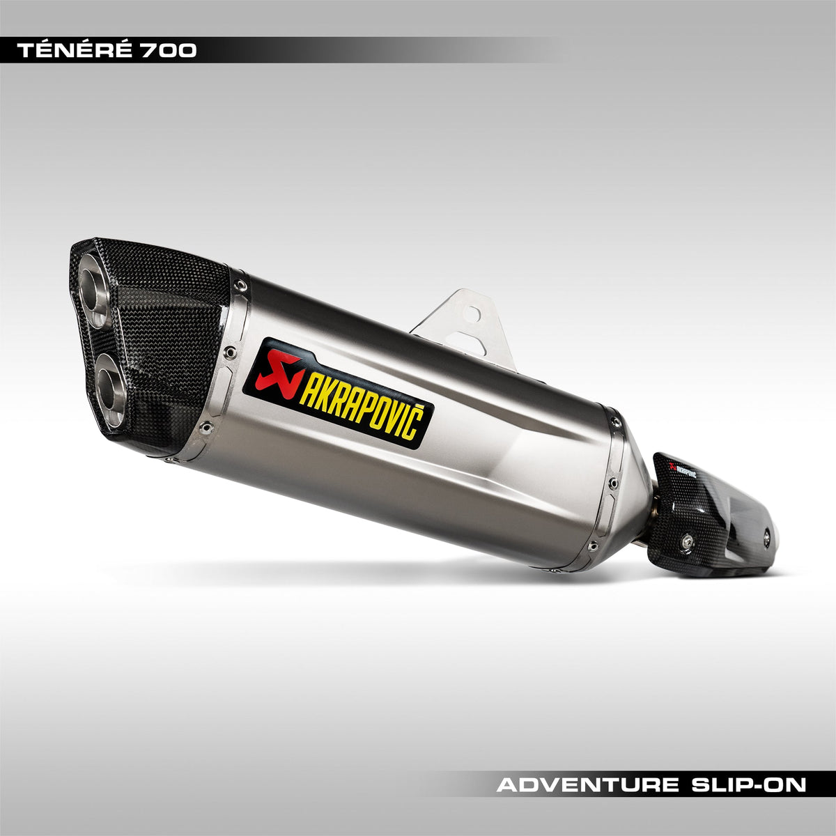 AKRAPOVIC - ADVENTURE SLIP-ON - YAMAHA TENERE 700