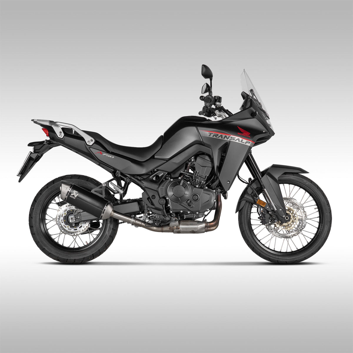 AKRAPOVIC - HONDA XL750 TRANSALP TITANIUM SLIP-ON