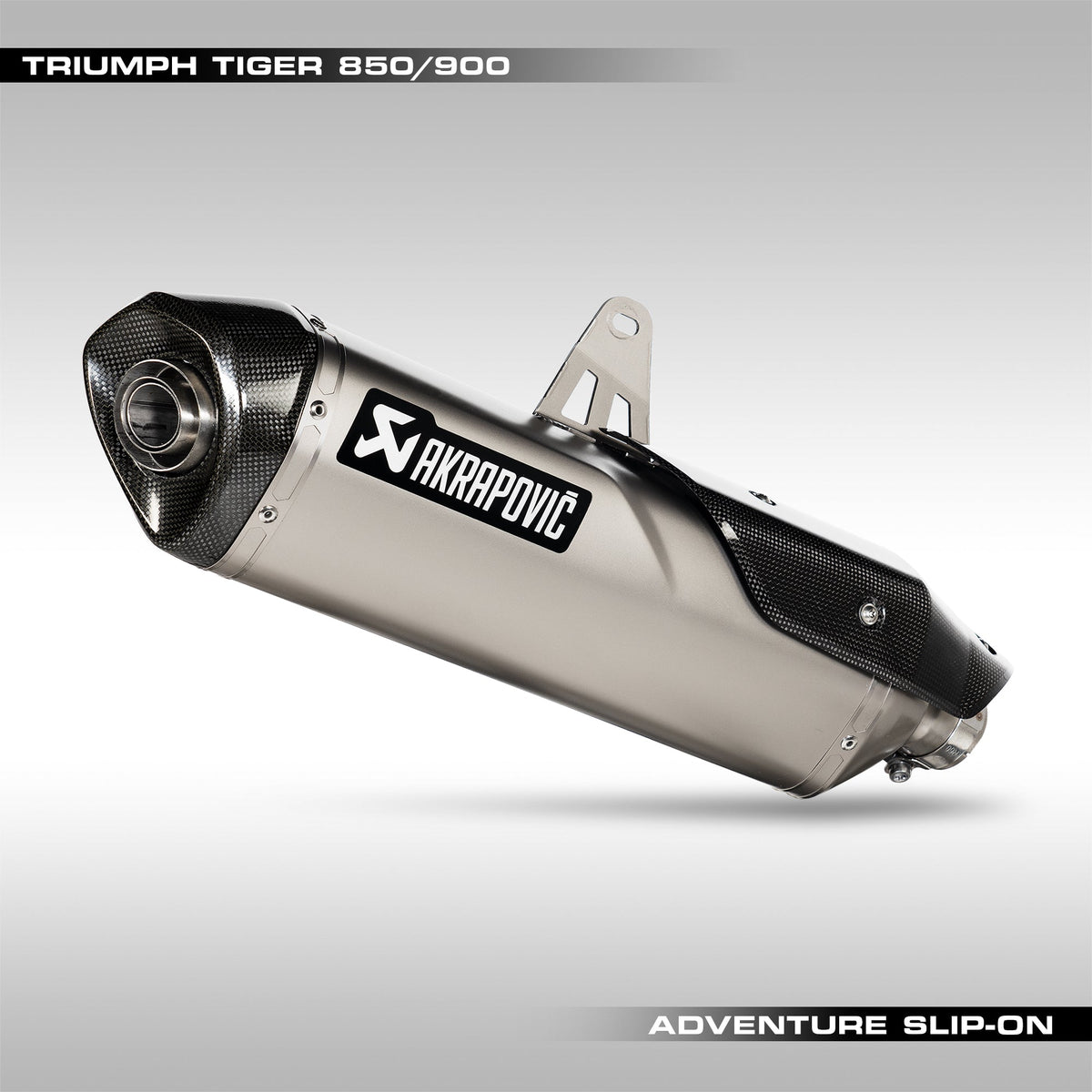 AKRAPOVIC - TRIUMPH TIGER 850 / 900 ADVENTURE SLIP-ON