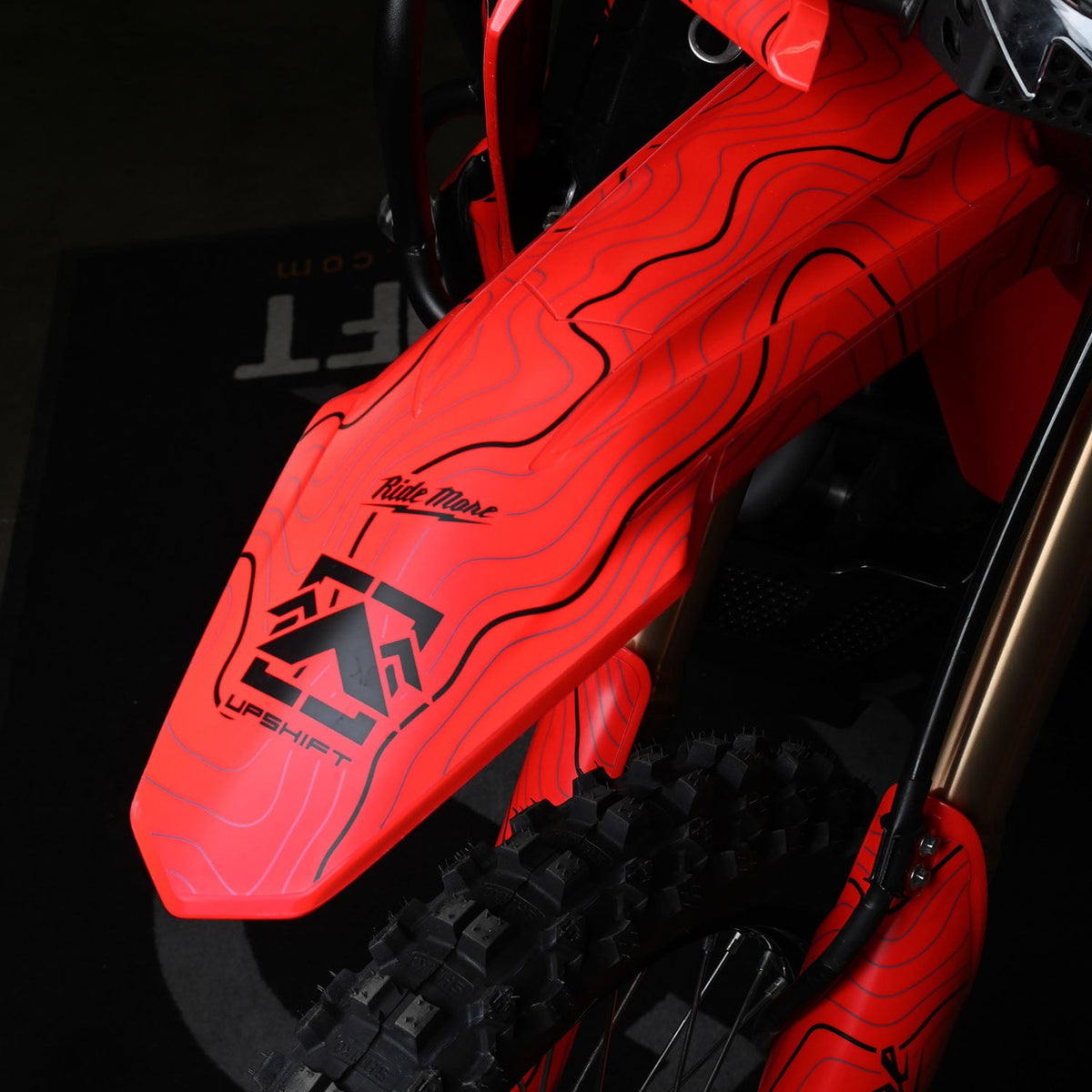 2021 - 2024 HONDA CRF300L RALLY - RED TOPO - GRAPHICS KIT