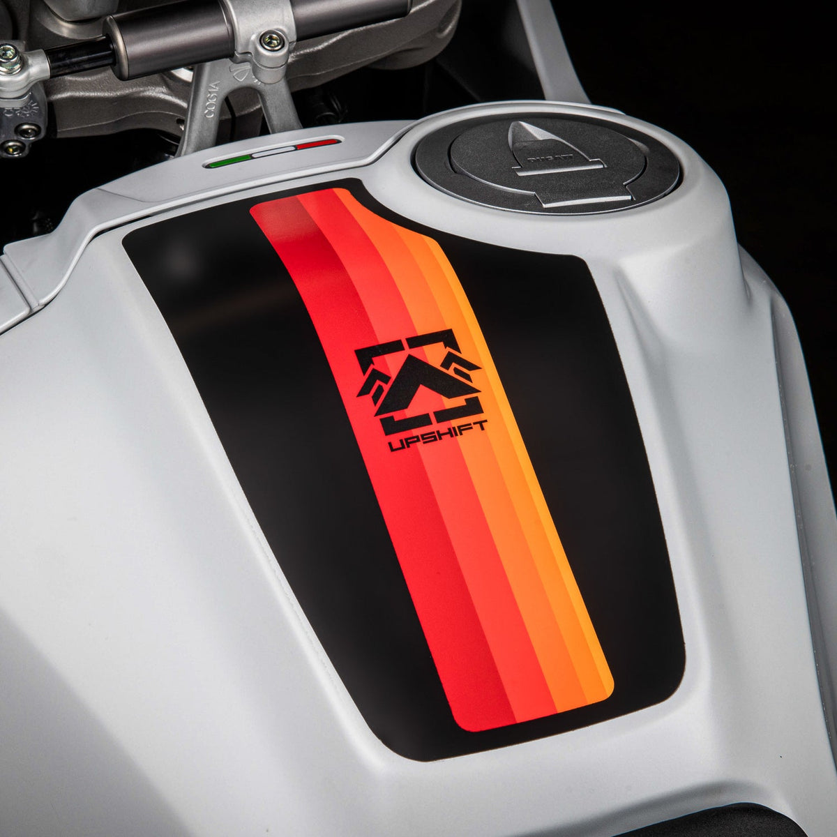 DUCATI DESERT X - ORANGE GRADIENT - GRAPHICS KIT