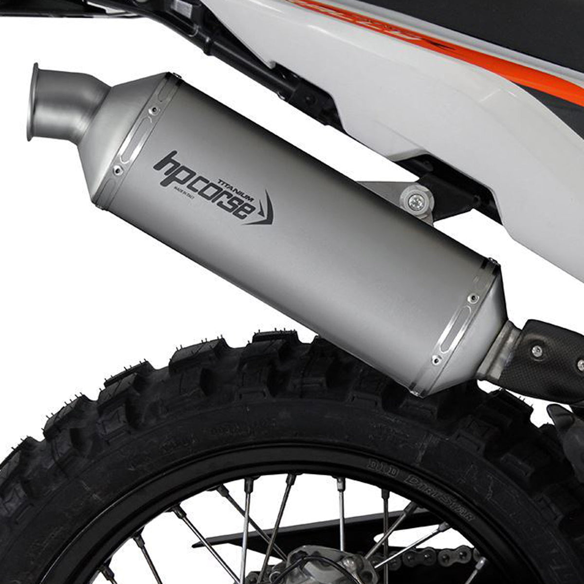 HP CORSE - SP-1 SHORT TITANIUM SLIP-ON - KTM 890 ADVENTURE