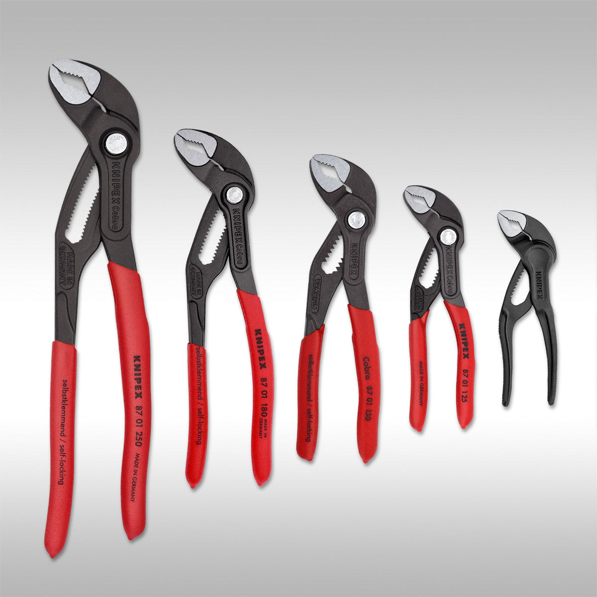 KNIPEX - COBRA PLIERS ASSORTMENT