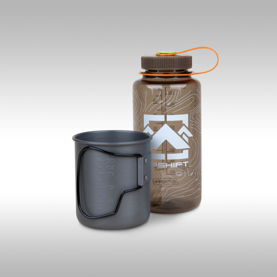 SPACE SAVER MUG - ALUMINUM - 750ML