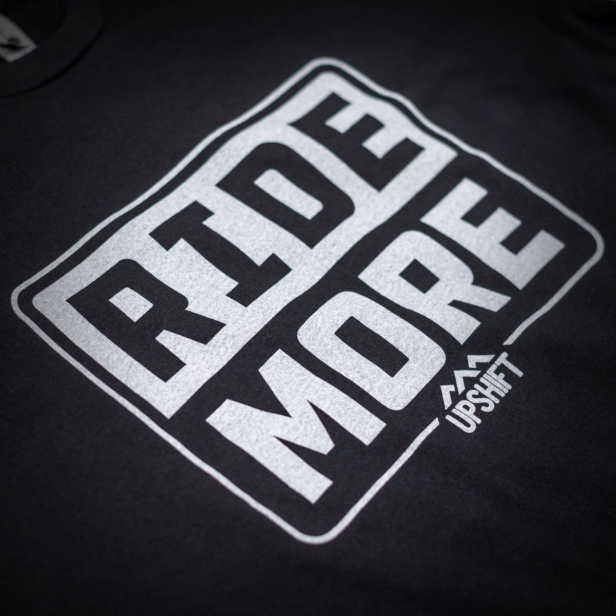 PREMIUM RIDE MORE 2.0 TEES - BLACK &amp; GRAY