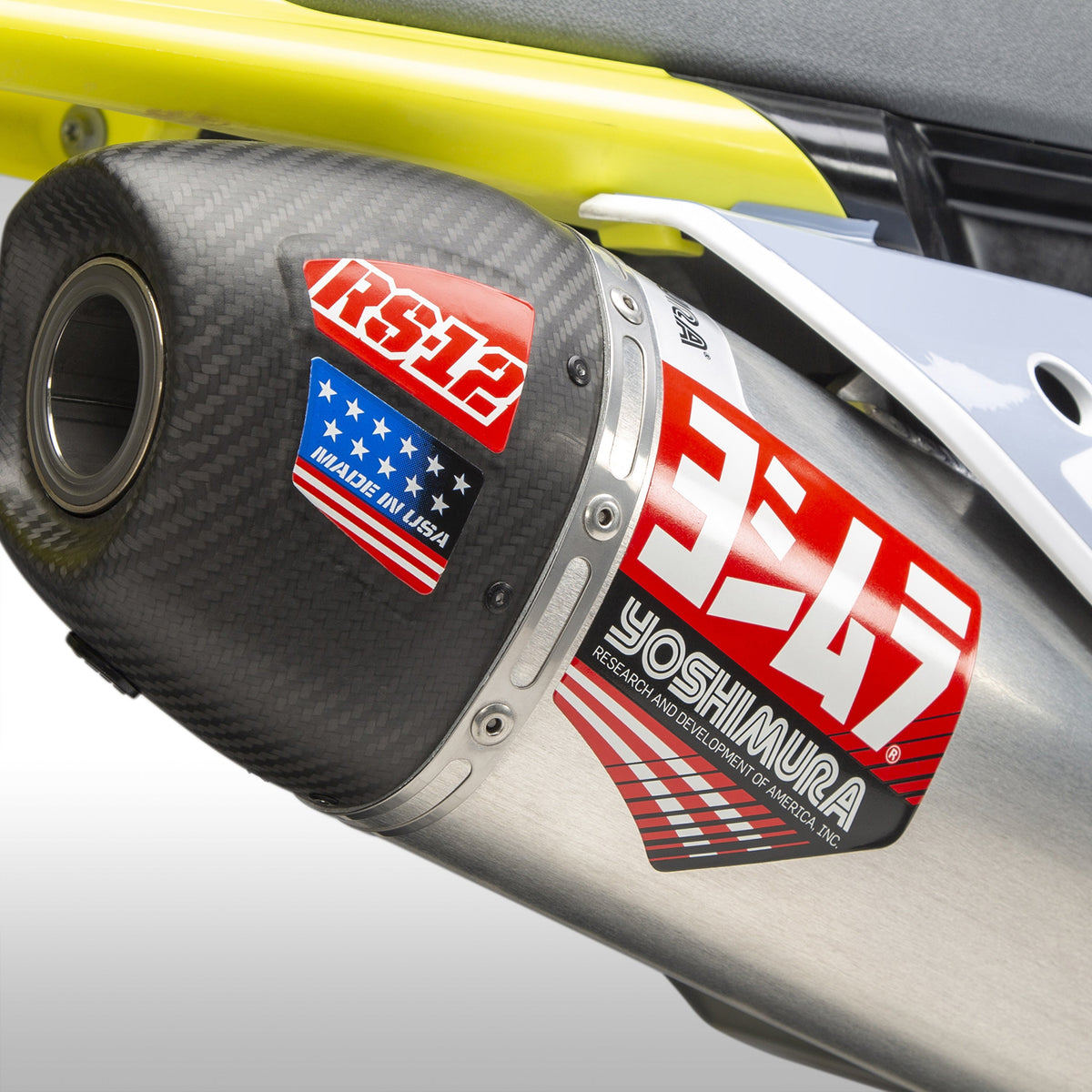 YOSHIMURA - RS-12 MUFFLER BADGE DECAL SET