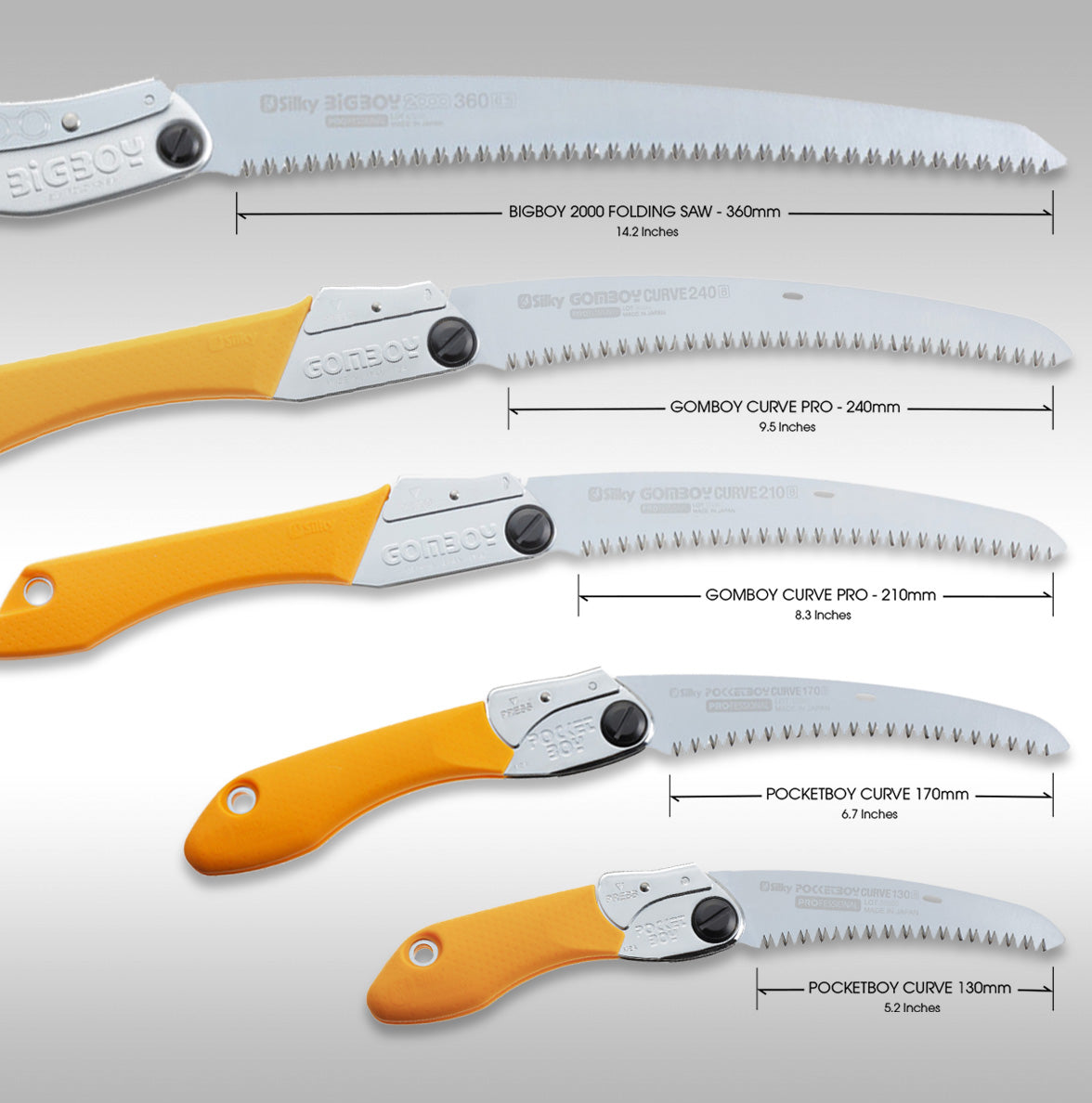 SILKY SAWS - POCKETBOY CURVE - 130MM