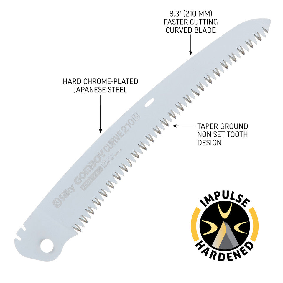 SILKY SAW - GOMBOY CURVE PRO - 210MM