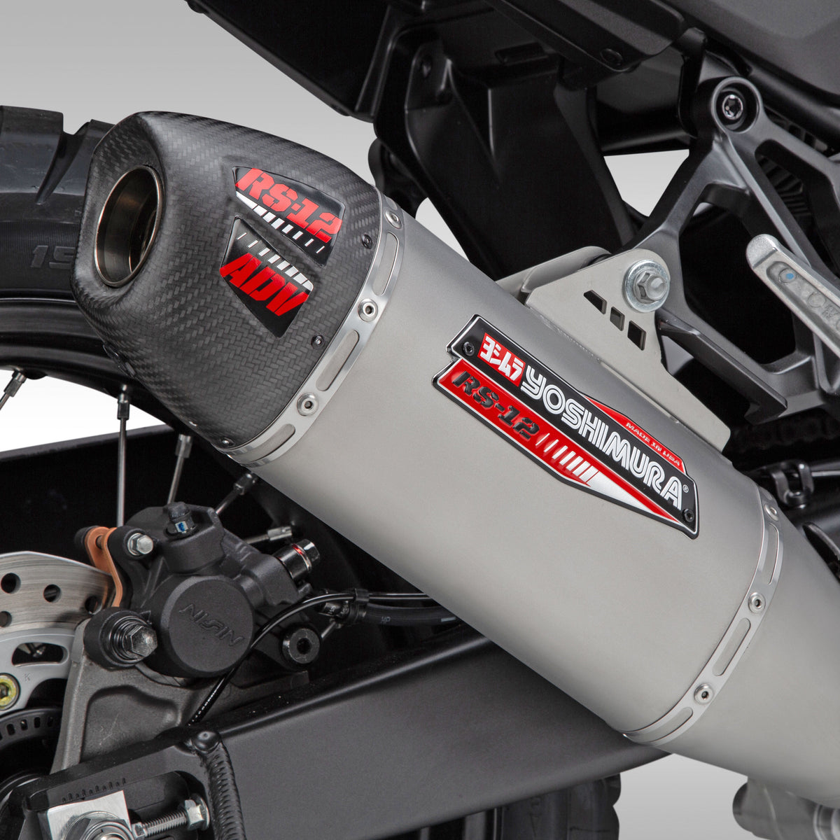 YOSHIMURA - RS-12 SLIP-ON - HONDA XL750 TRANSALP